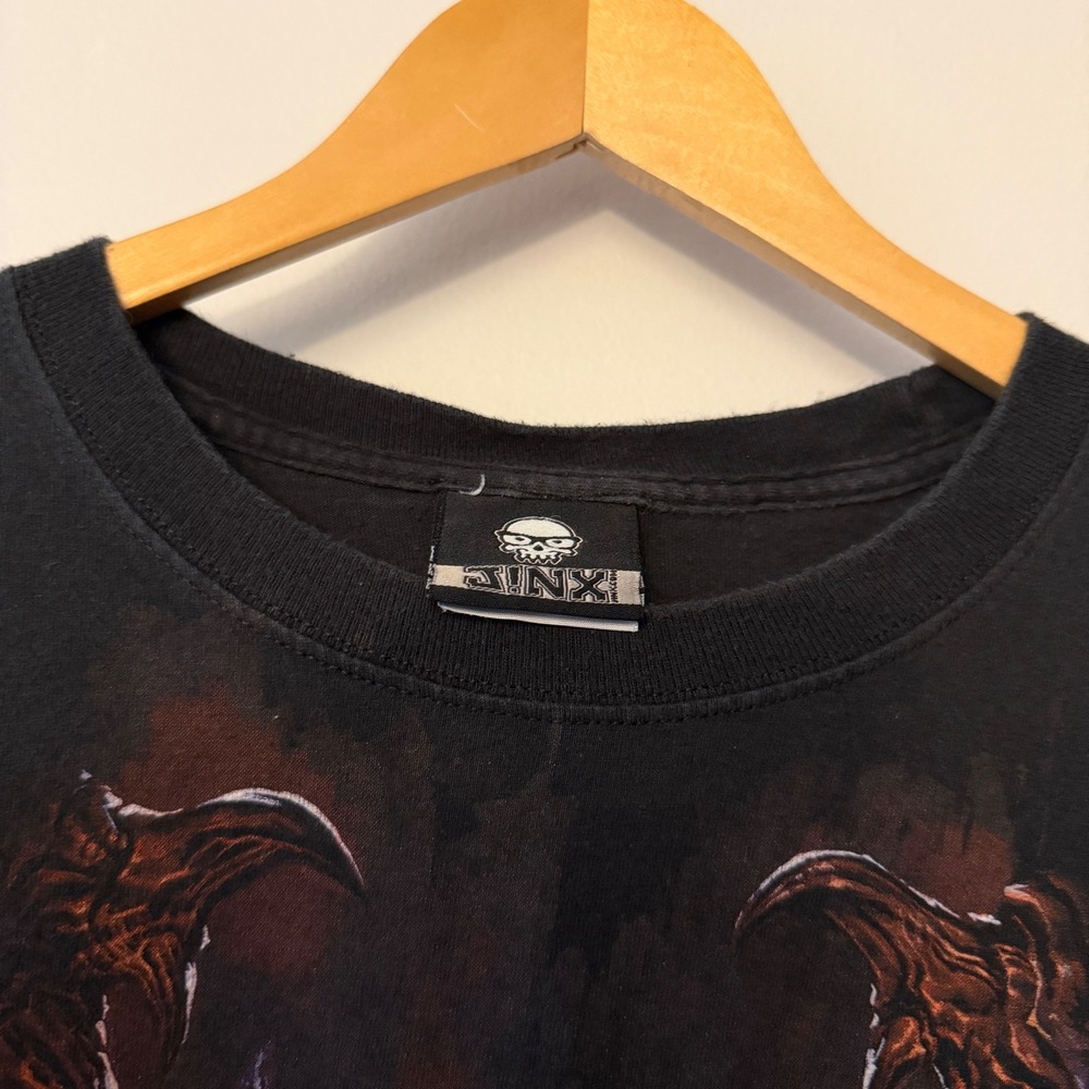 Jinx World of Warcraft Cataclysm Deathwing Graphic Tee Mens XL Black Blizzard - Picture 4 of 7